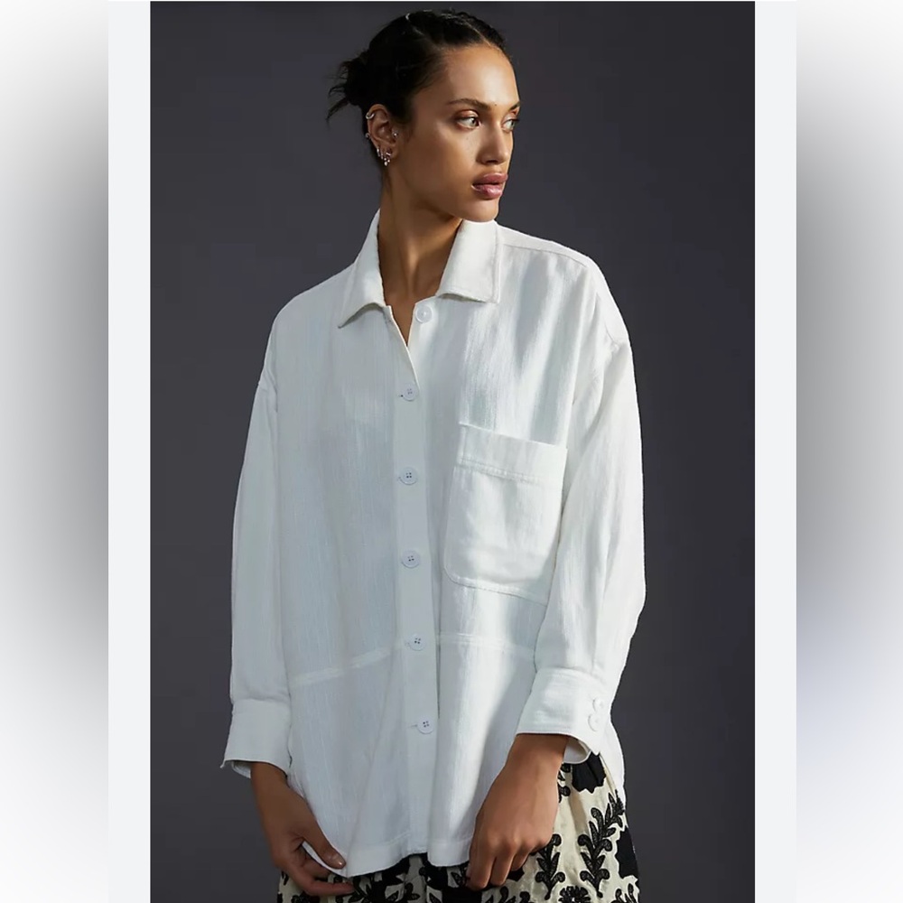 Maeve Button Down top